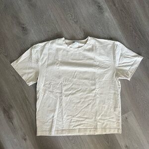 Zara White Short Sleeve Tee
